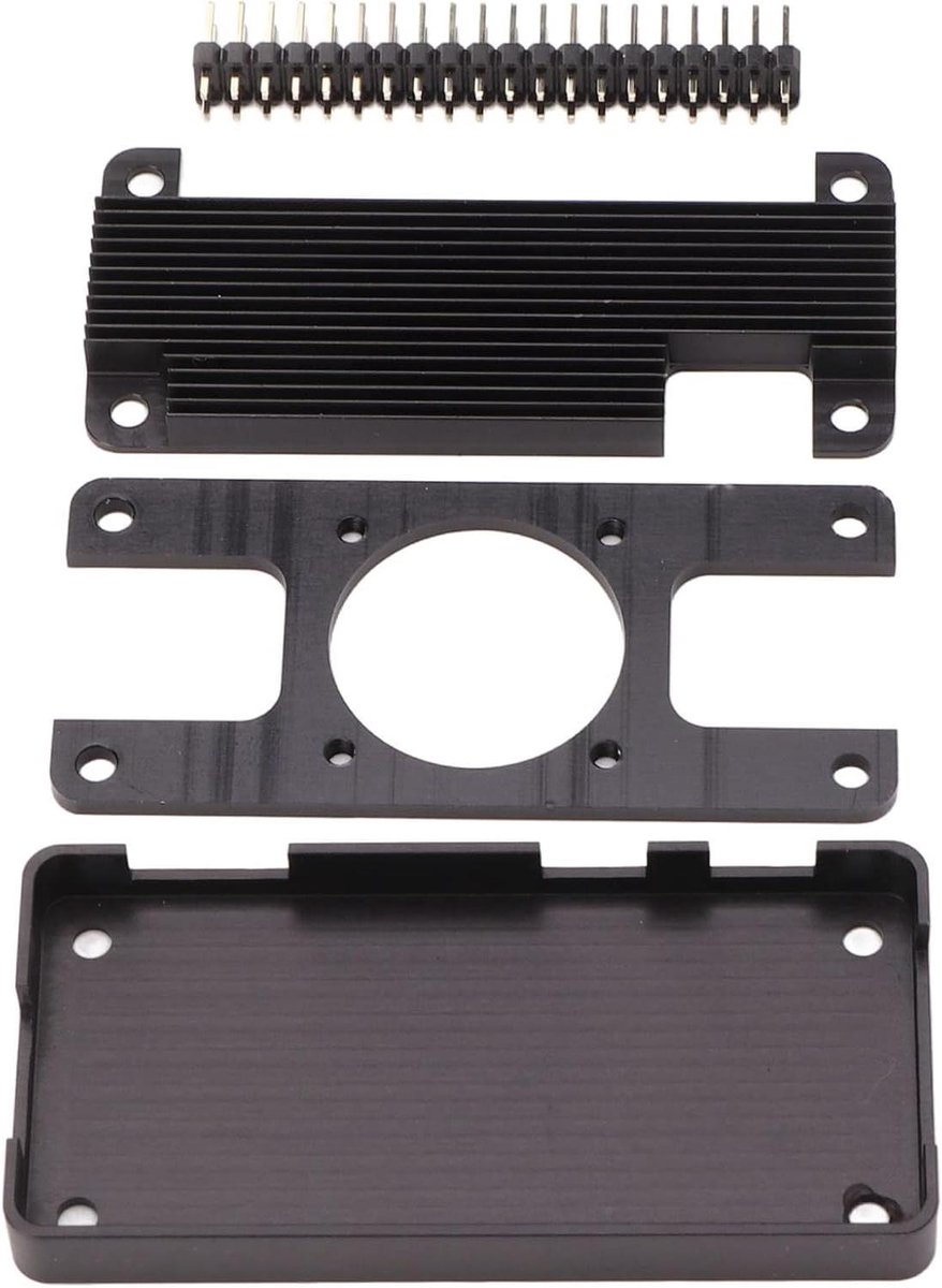 Passieve Koelingsbehuizing - Aluminium Koeler - Elektronica Beschermen - Thermische Kolom - 7 x 3 x 3 cm - Zilverkleurig
