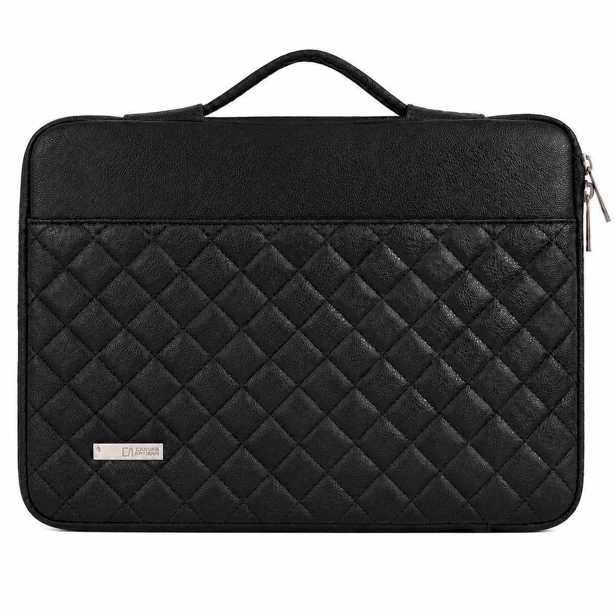 Laptophoes 15.6 Inch HV – Laptop Sleeve met Handvat – Zwart