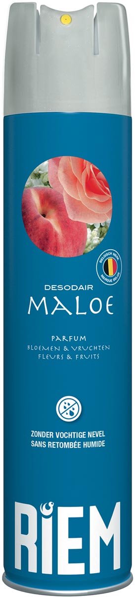Riem Desodair luchtverfrisser Maloe, spray van 300 ml 12 stuks