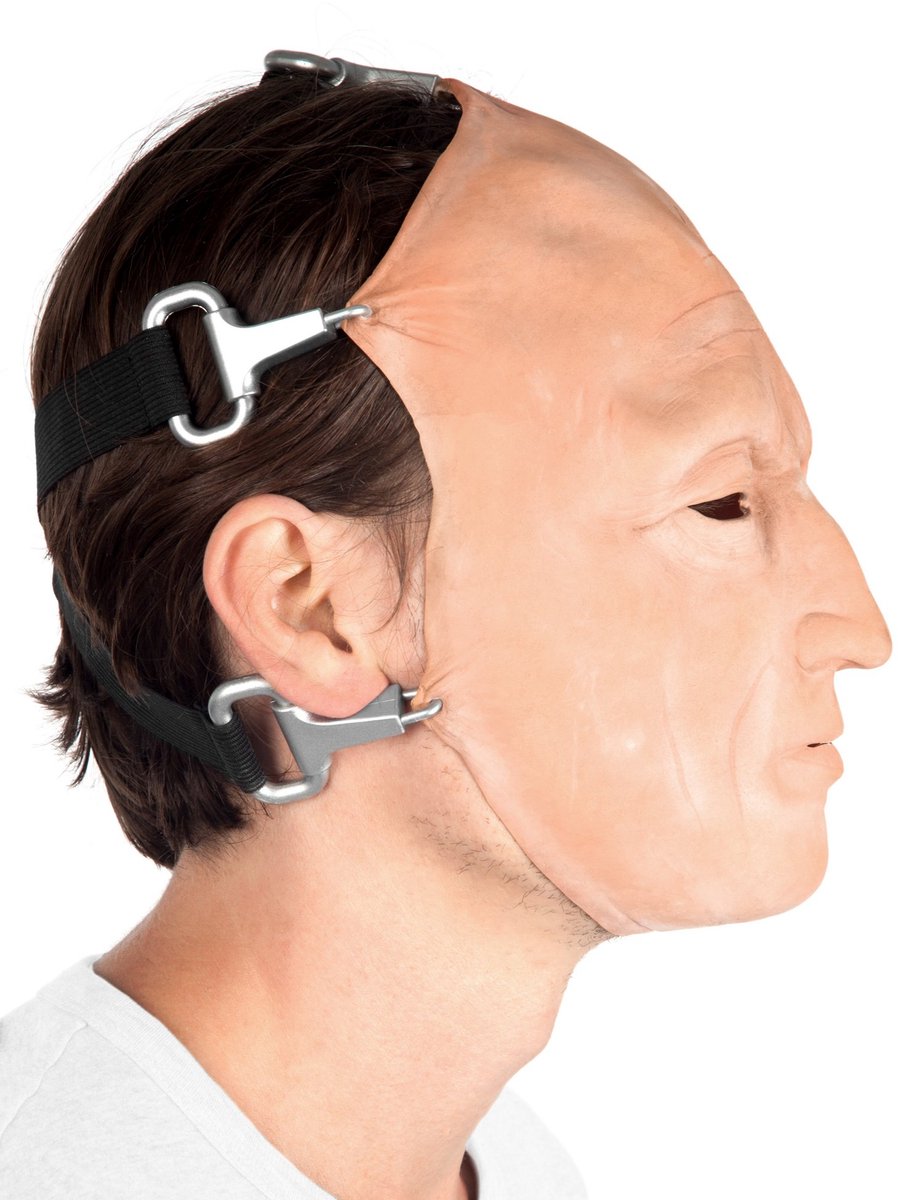 Originele Saw Jigsaw Tobin Bell Masker - Halloween Carnaval Masker