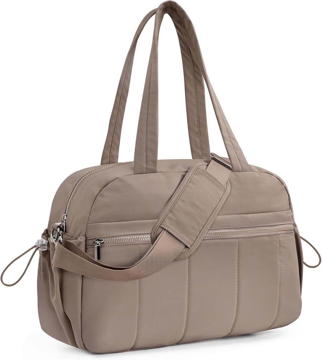 SnelShoppen - Women's 20L Gym Bag met Wet Pocket, Reis Duffle Bag 40x30x20, Waterdichte Weekendtas voor Cabin Luggage, Onderstoel Bagage voor Ryanair,