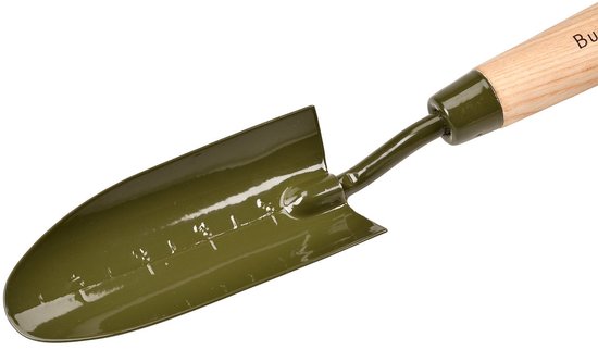 Burgon & Ball BoronGreen Verplantschopje - 80% gerecycled staal - Tuinschepje met maatvoering van Burgon & Ball — afbeelding 3