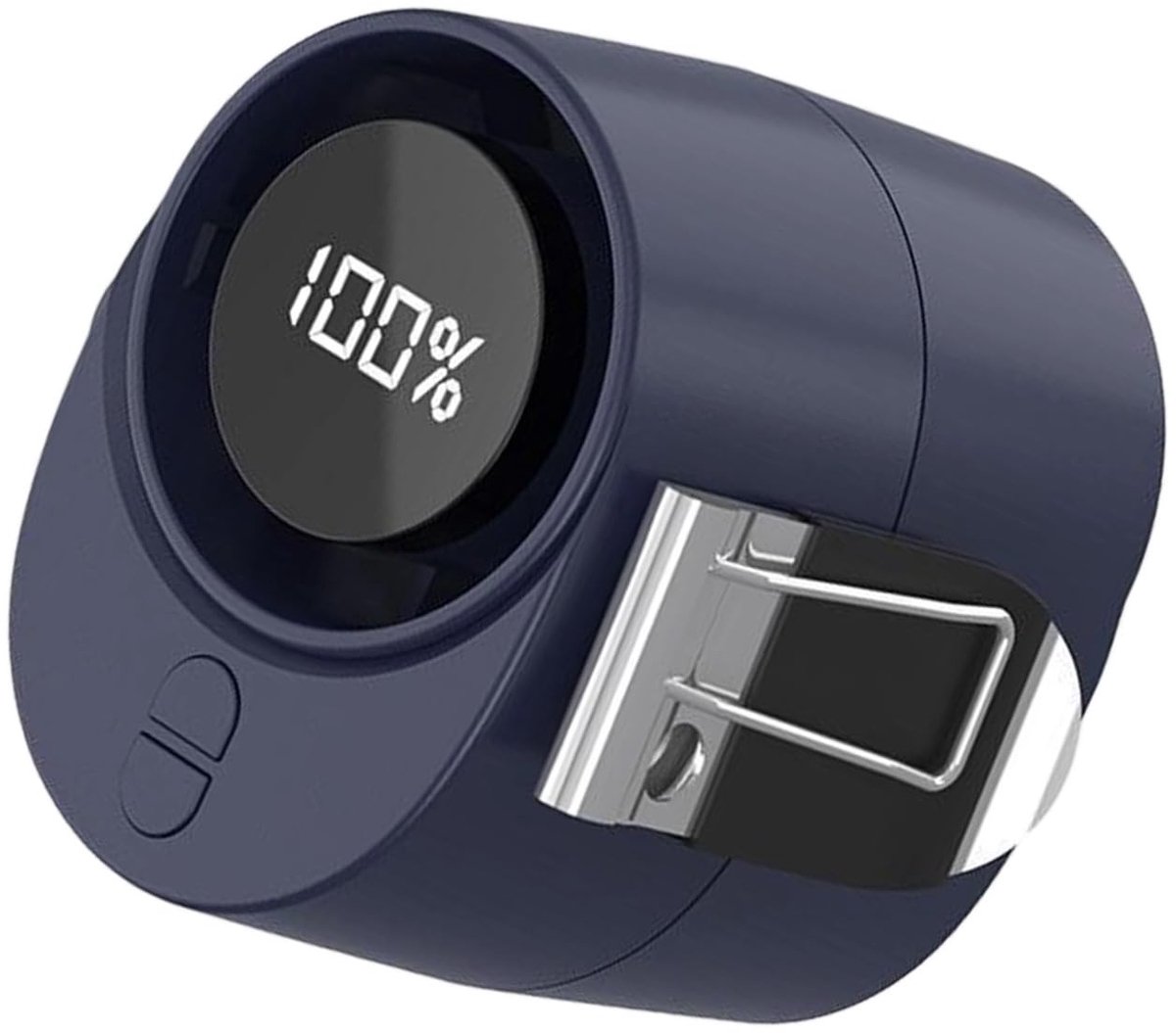 Draagbare Ventilator met USB C-opladen - Donkerblauw