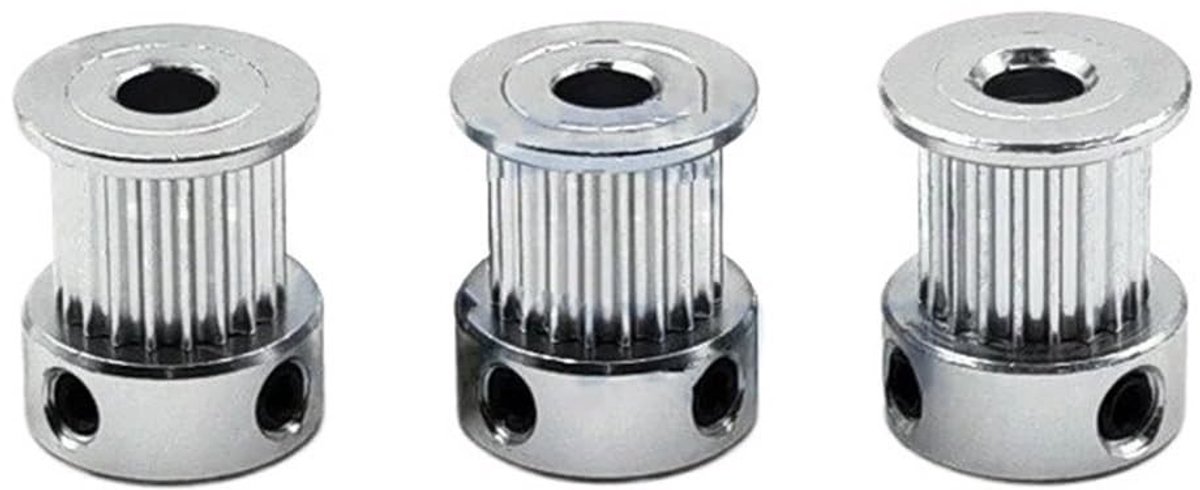 Aandrijfriem 2GT 19 Tanden - Timingpoelie - 3mm Boring