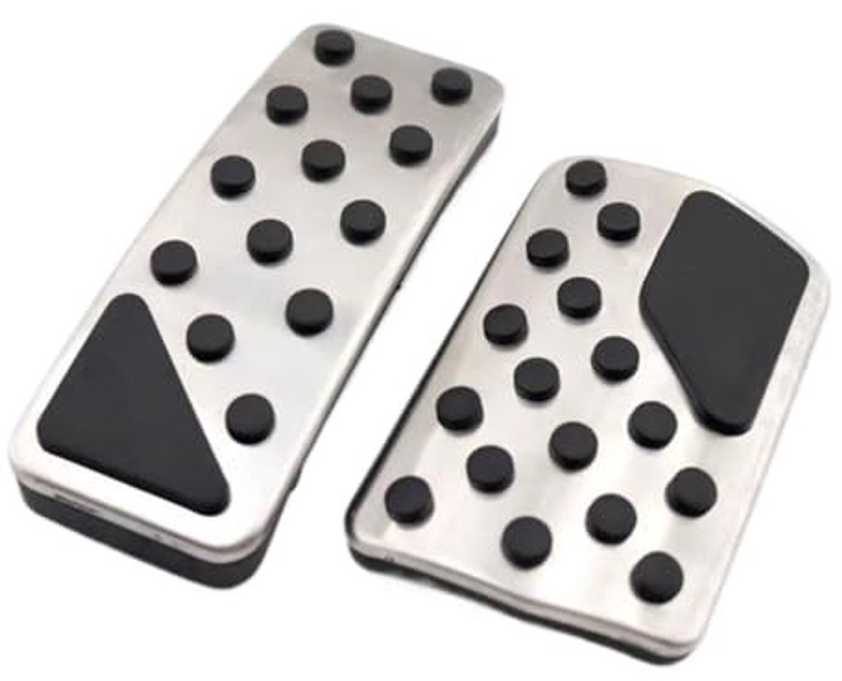 Autopedalen set voor Jeep Grand Cherokee - Aluminiumlegering en rubber