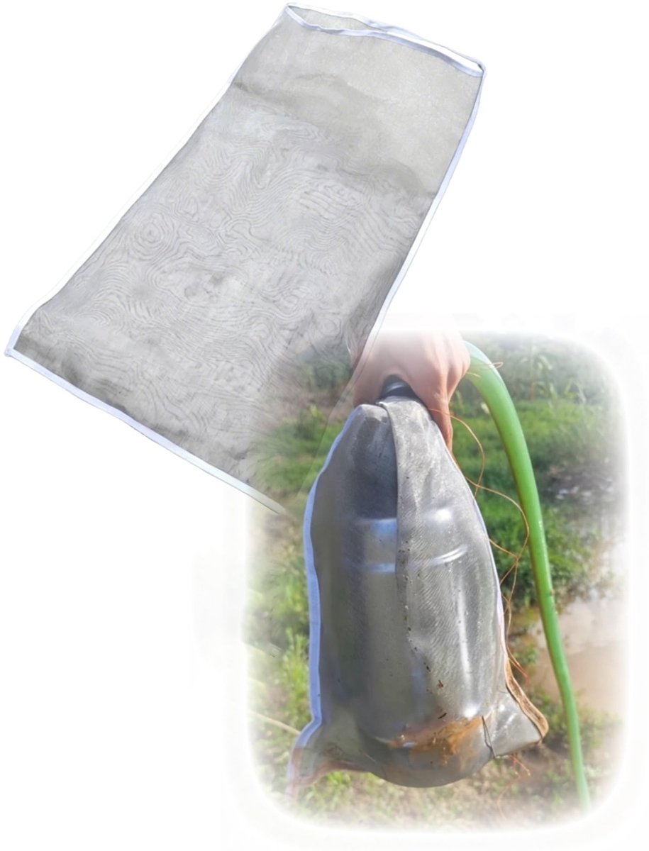 Waterpomp filterzak van 304 - Herbruikbaar 5-pack