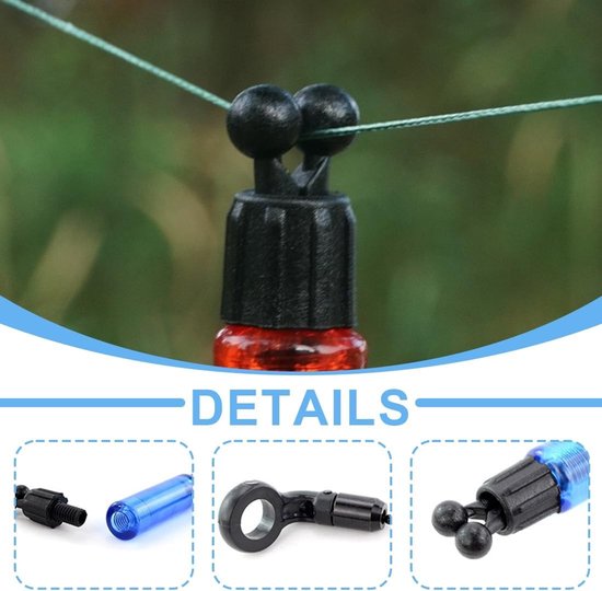 2 Stuks Visspoelen voor Karpervissen, Bijtindicatoren en Alarms, Accessoires voor Coarse Fishing en Swingers — afbeelding 2
