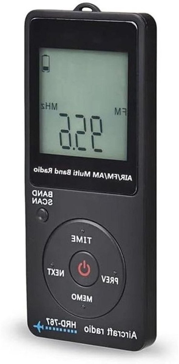Mini Zakradio - Draagbare Radio - Luisteren naar Muziek - LCD Display - 12 x 8 x 4 cm - Zwart