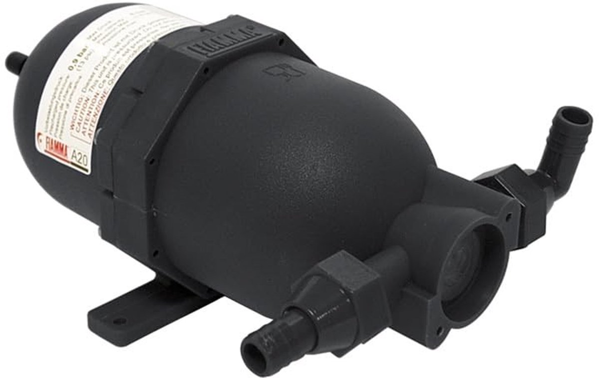 Expansietank voor waterpomp - Zwart