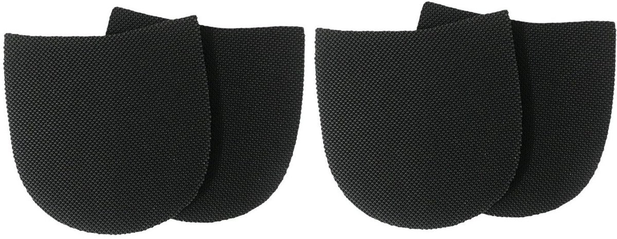 2 Paar rubberen hielreparatiepads - Non-slip en schokabsorberend
