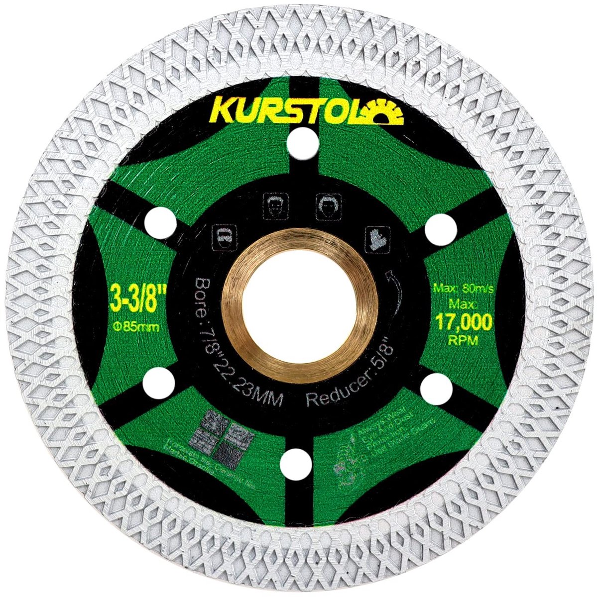Diamant Tegeldisc - 85 mm - Super Dun - Voor Porselein en Marmer