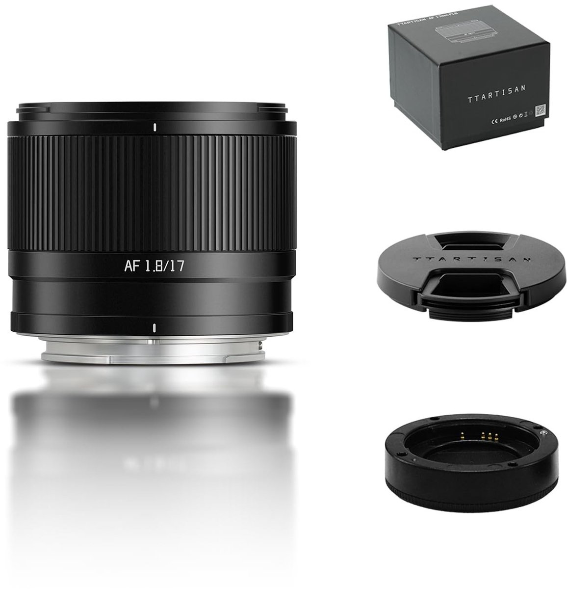 17mm F1.8 Prime Lens - Compact voor Sony E-Bayonet