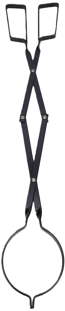 Haardtang - Opvouwbare brandhouttang 61,5 cm