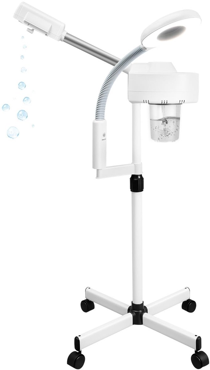 Gezichtsstomer 800 W - 2-in-1 gezichtssauna