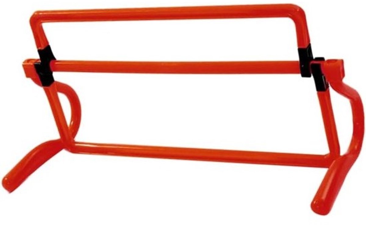Voetbal Trainingshorden - Behendigheidsladder Horden - Sporttraining Verbeteren - Ultrastabiele Basis - 44x18x34cm - Rood