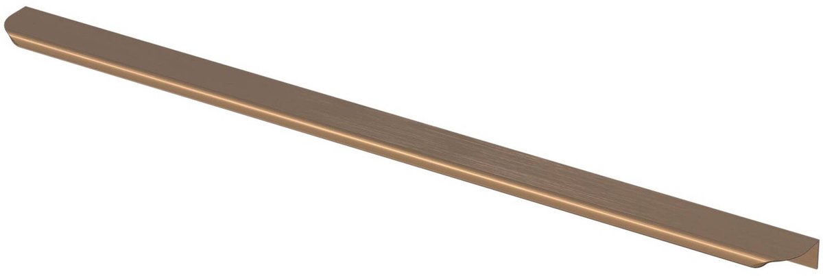 Saqu Olivo greep 60x4x0,8cm geborsteld koper
