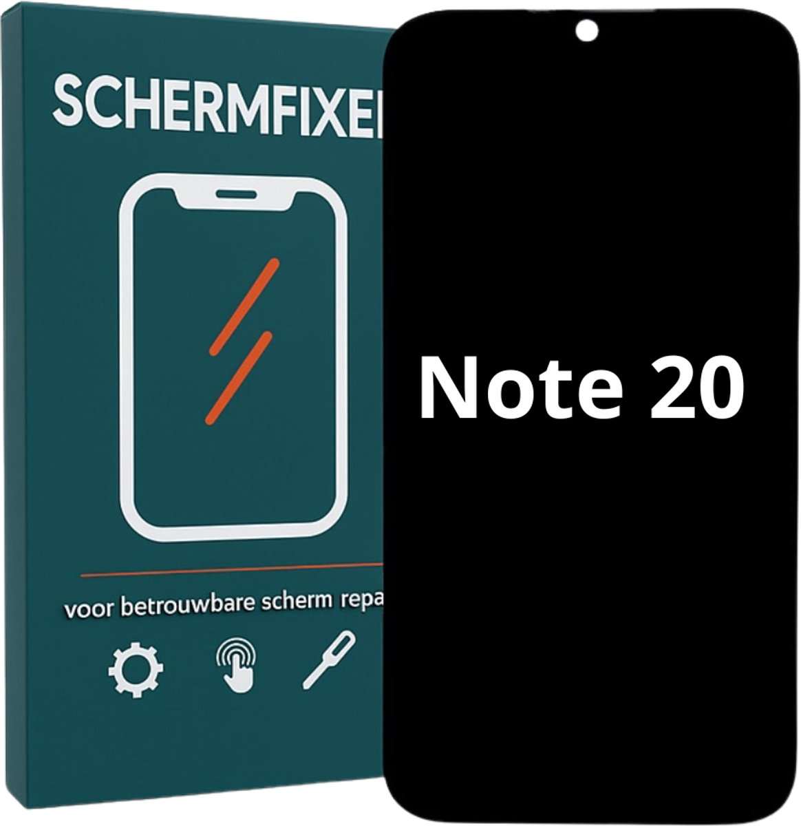 Samsung Galaxy Note 20 Scherm met Frame - LCD Display - A+ Kwaliteit - Zwart