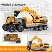 SOGIOL® Graafmachine Speelgoed - Speelgoed vrachtwagen - vanaf 3 jaar - Ideaal Cadeau voor Jongens en Meisjes