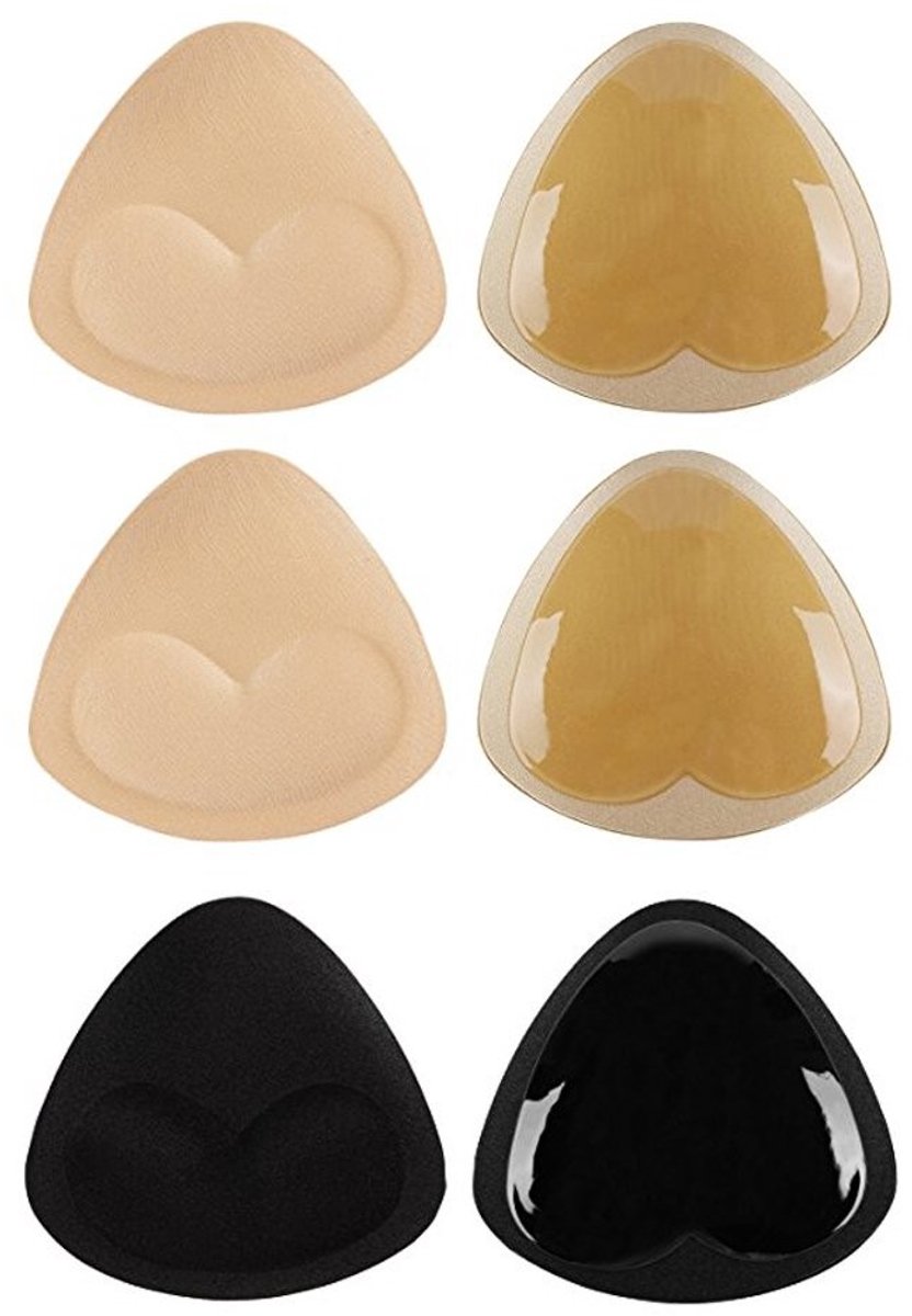 Push-Up Borst Pads - 3 Paar Zelfklevende Inserts
