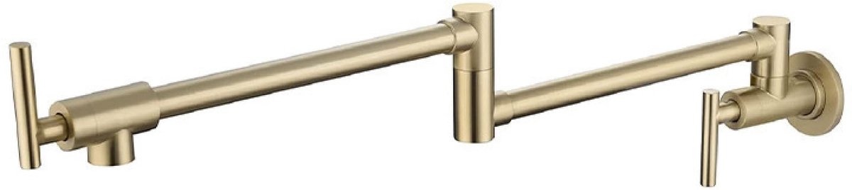 Keuken Kraan - Enkele Koud Water - Universeel Inbouwtype - Goud