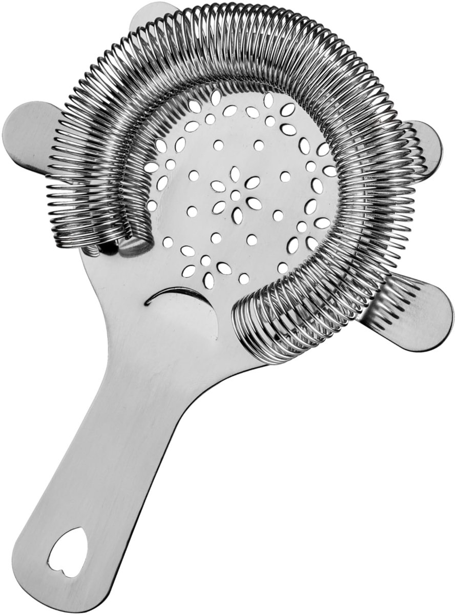 Cocktail Strainer - 4-Pin voor Perfecte Drankjes