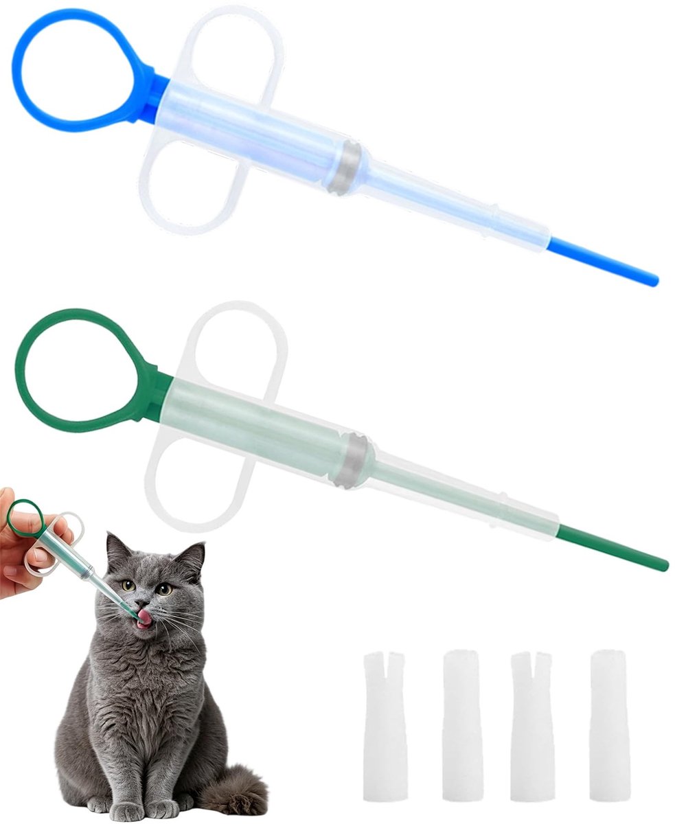 Pillen Dispenser voor Katten - 2 Stuks