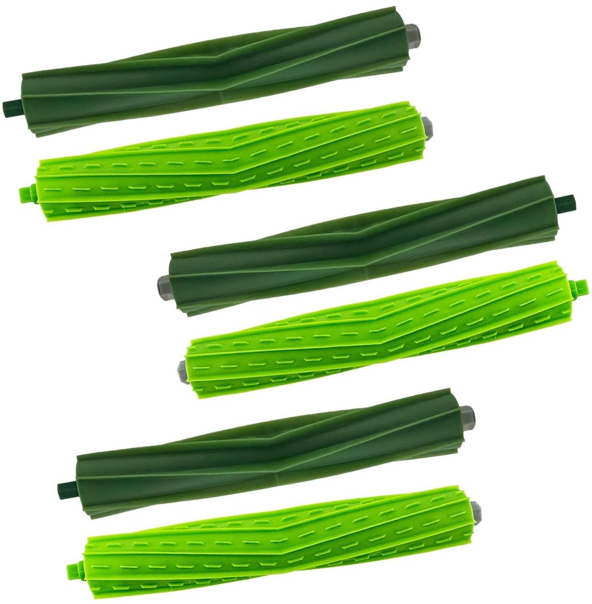 Rubber Borstels Set voor iRobot Roomba - 6 Stuks