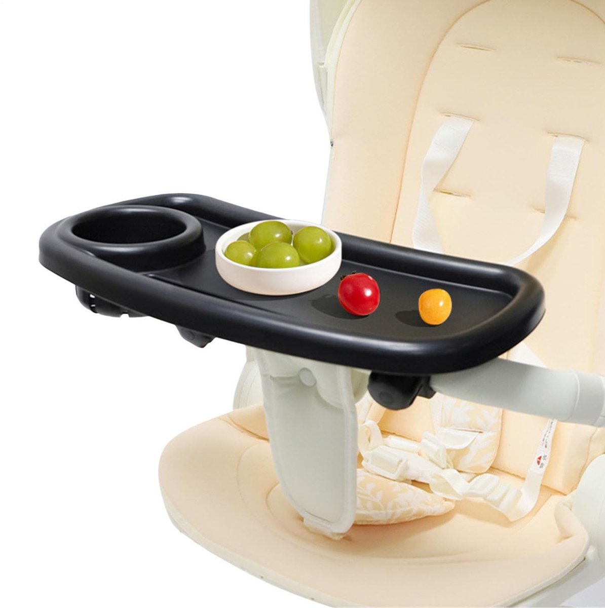Bekerhouder voor kinderwagen - Antislip met 360 graden draaibare klem