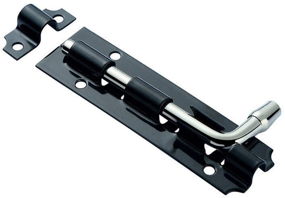 Deurbouten voor veiligheidsdeuren - Zwart - 5 Inch