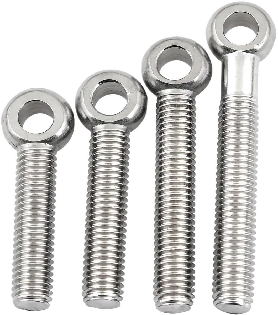 Ringschroefset - Roestvrij staal M6 x 40 mm - 5 stuks
