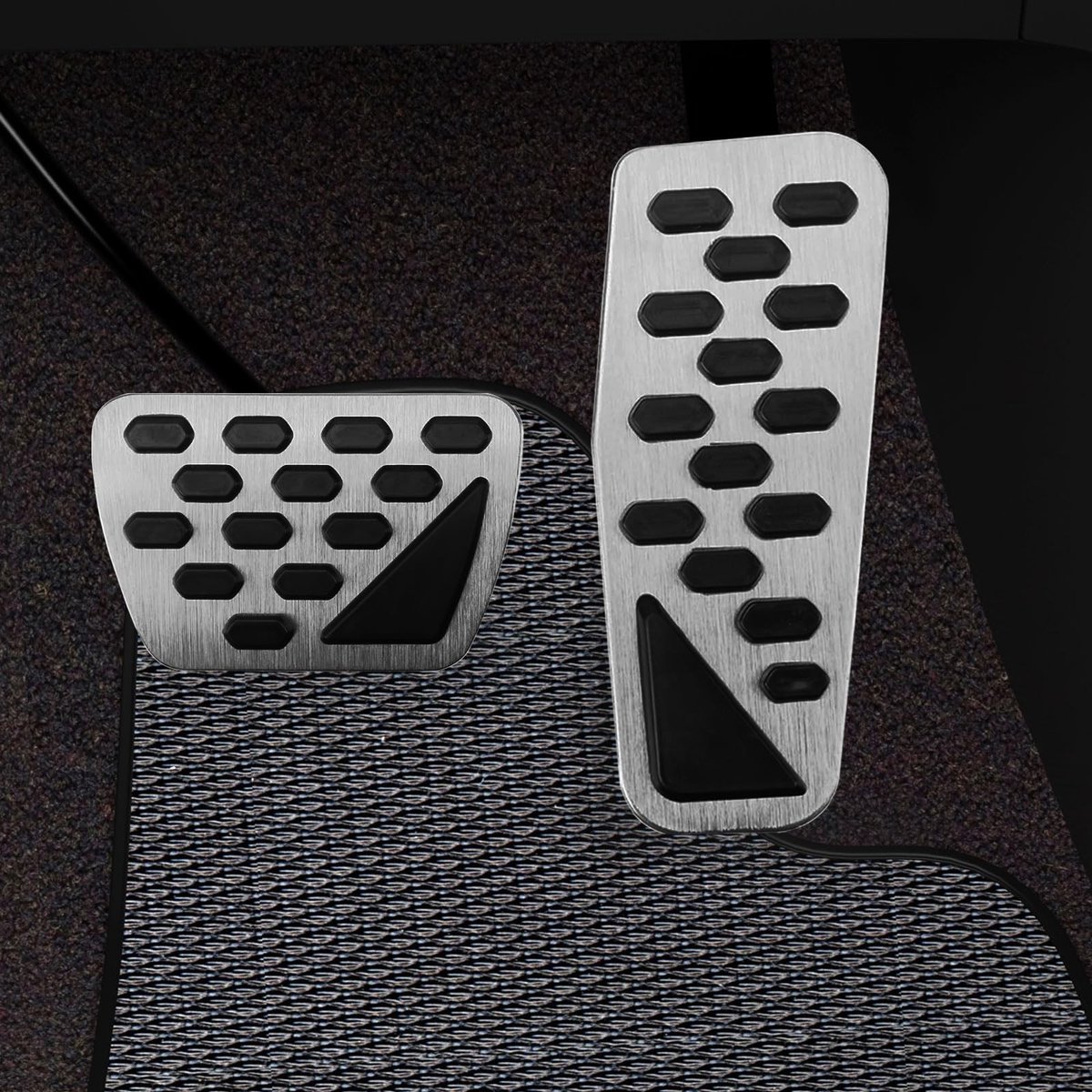 Aluminium Pedalen Set - Antislip voor Jeep Wrangler en Gladiator