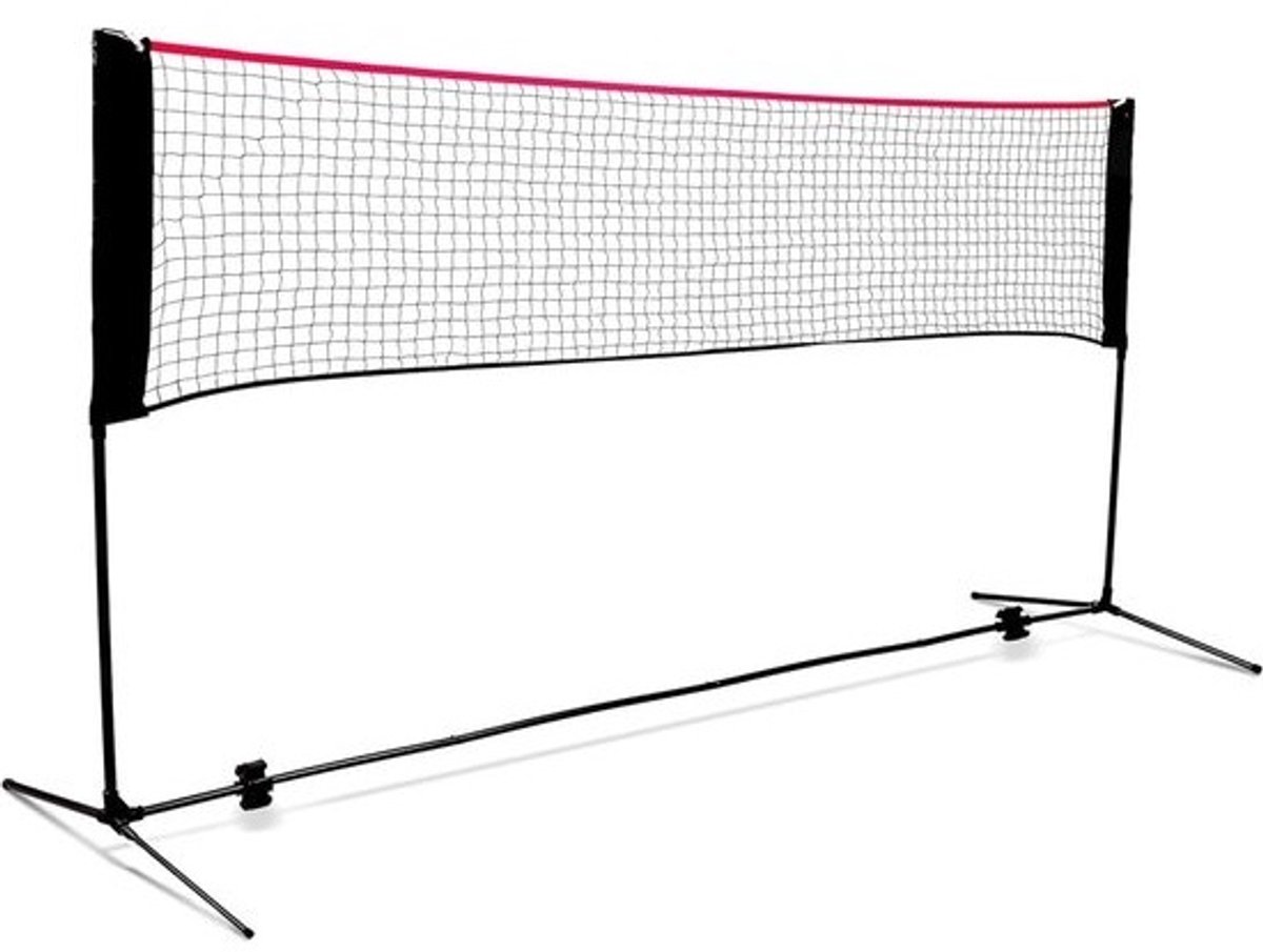 Badminton Net - Sport Net - Wedstrijd Spelen - Schokvrije Prestaties - 75 x 610 x 155 cm - Blauw