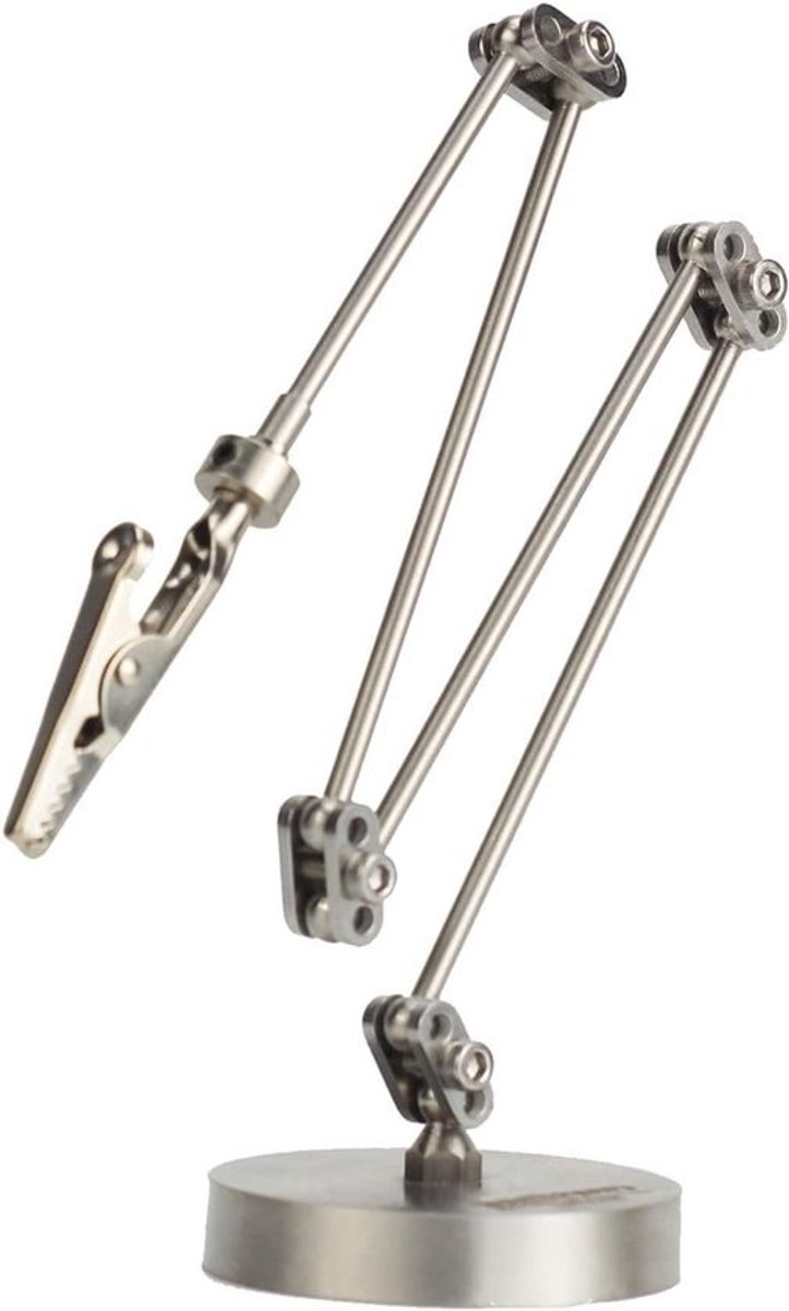 Stop Motion Armatuur Kit - Rigging Systeem - Animatie Maken - Roestvrij Staal - 40 cm Armlengte - Zilver