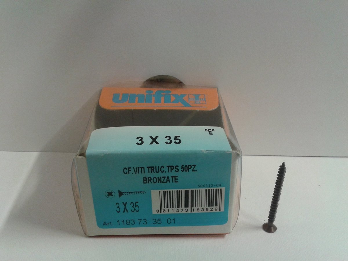 Schroeven voor Hout - 50 Stuks - 3 x 35 mm