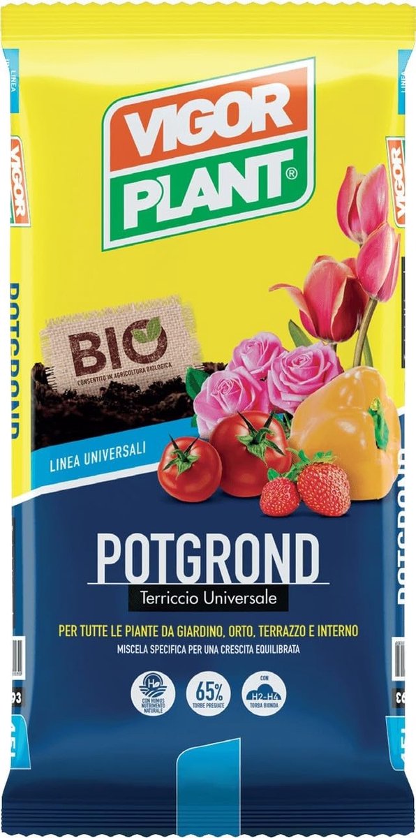 Potgrond 20 liter - Geschikt voor binnen- en buitenplanten
