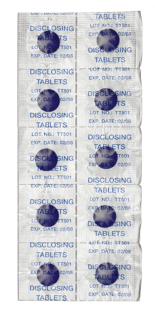 Plaquefinder Tablets - 100-Pack - Wit