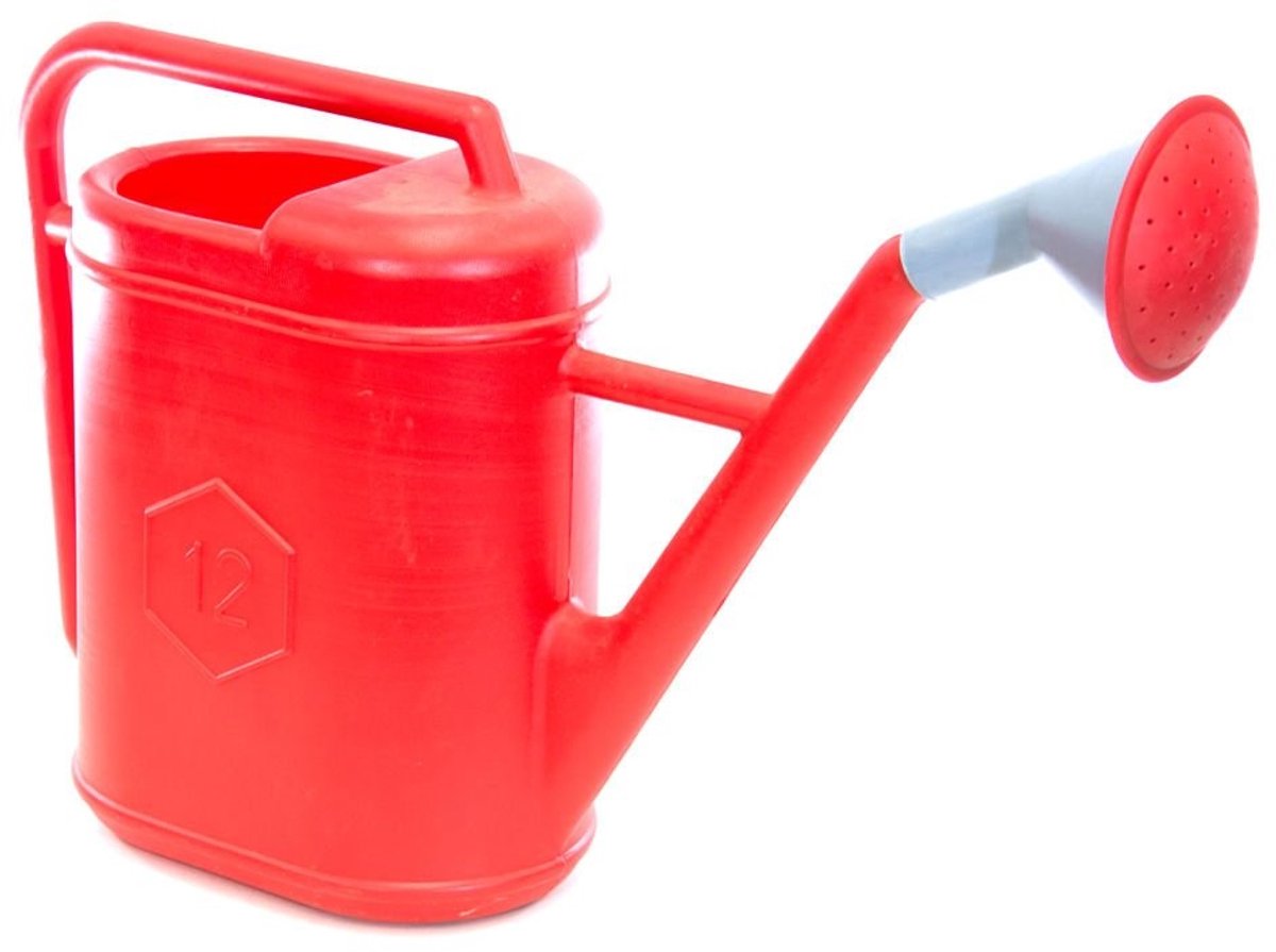 Plastic Gieter met Douchekop - 12 Liter