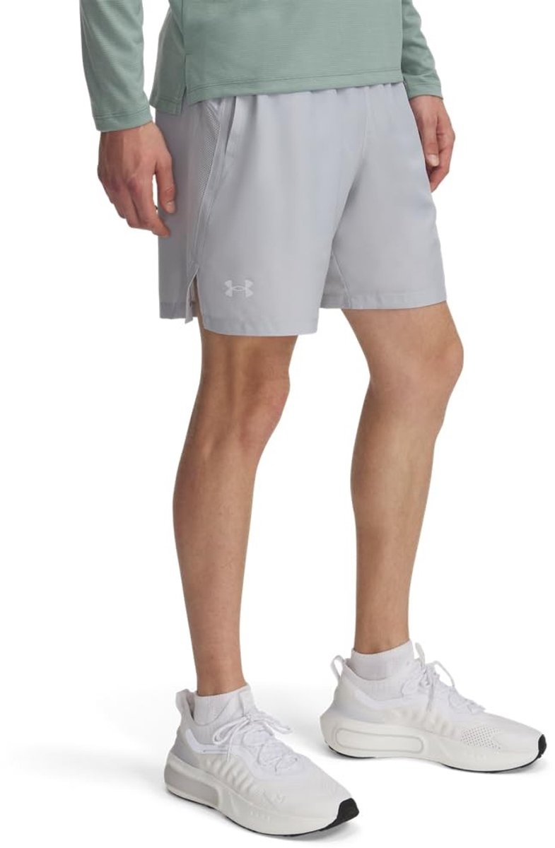 Hardloopshorts 7 Inch - Hydro Green / High Vis Yellow