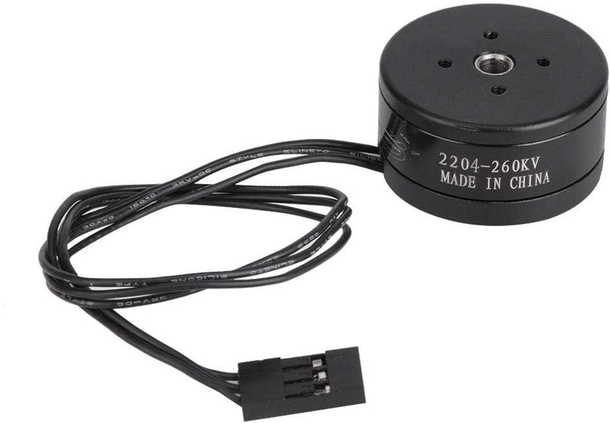 Krachtige Brushless Motor voor Buiten gebruik, 260 kV, Geschikt voor Camera's en Gimbal RC Drones Accessoires, 2204-260 kV