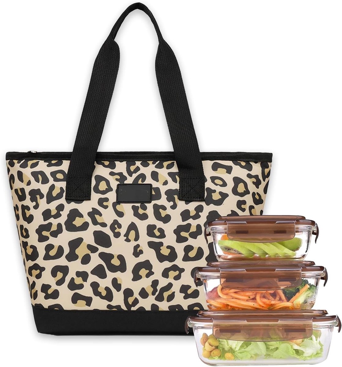 Compacte Koeltas 11L - Ideale Lunchtas voor Vrouwen, Lekvrij en Warmtebehoud voor Strand, Werk, Picknick en Kamperen