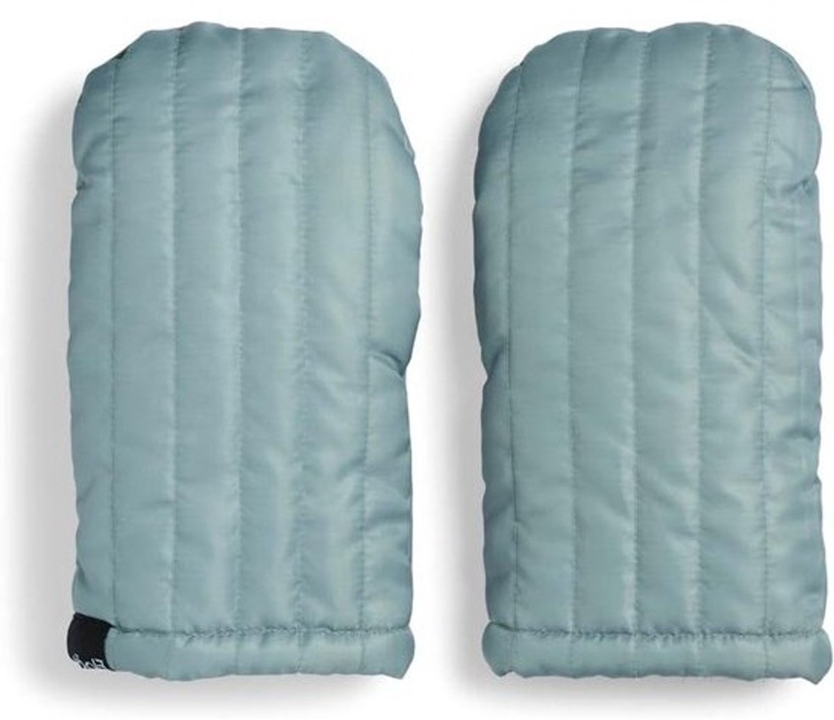 Handwarmers Kinderwagen - Mouwkappen Kinderwagen - Wandelen met Baby - Wind- en Waterdicht - Universele Maat - Pebble Green