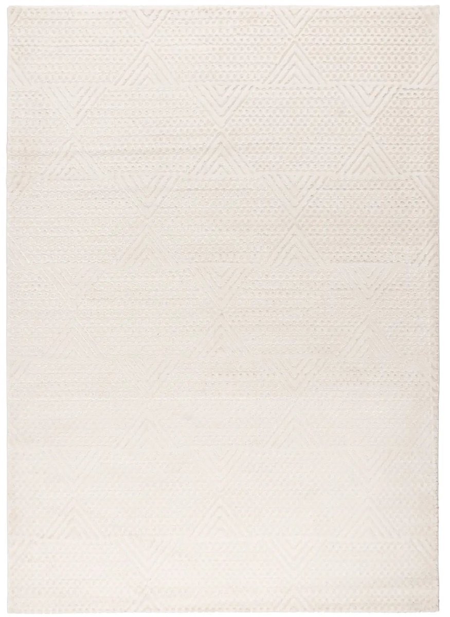 Dutch XXL Modern Vloerkleed | Tapijt | Nancy | Stippen | Crème | 120x170 cm