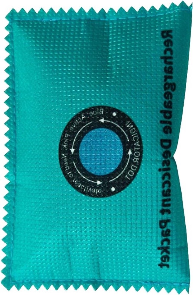 Auto Ontvochtiger - Vochtvreter - Vocht Absorberen - Herbruikbaar Kleurwissel - 15.2 cm Breed - Zeeblauw