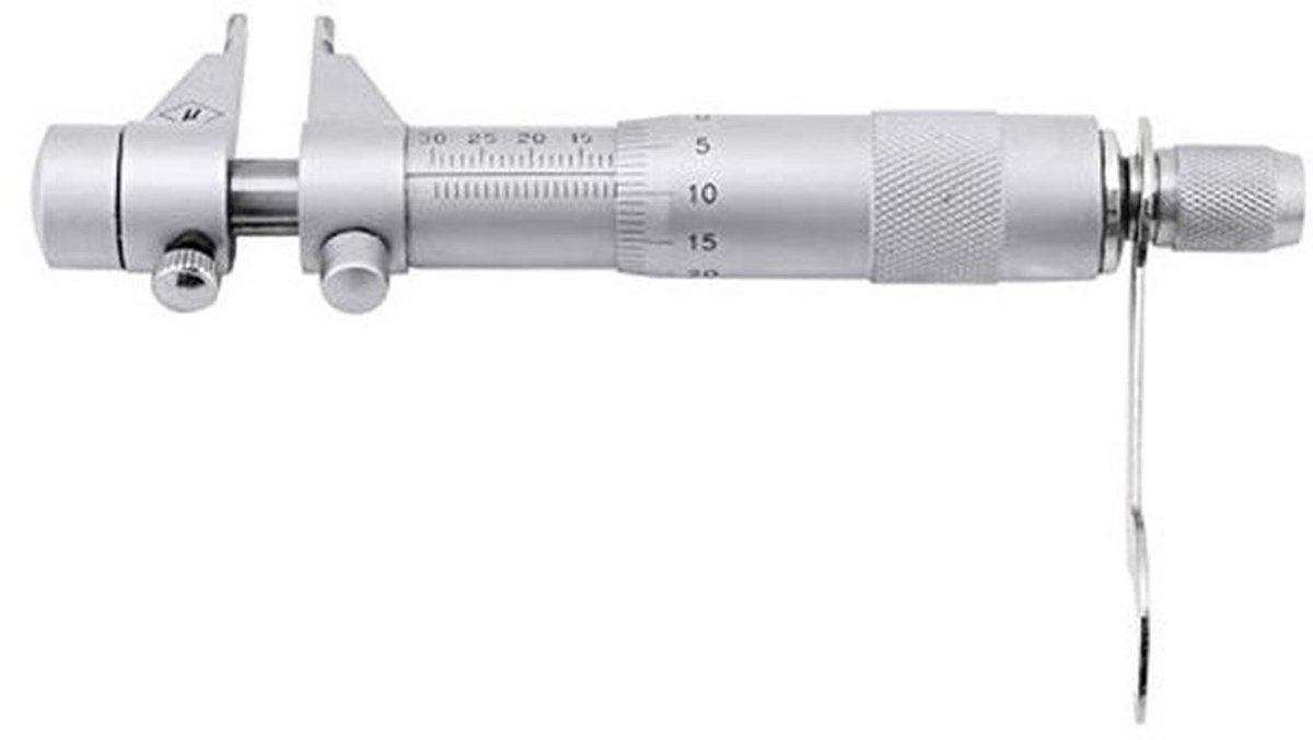 Binnenschroefmaat, gat Boring Binnendiameter 5-30 mm Bereik 0,01 mm Nauwkeurigheid met vergrendeling