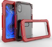 Waterproof Hardcase - Iphone XR Hoesje - Rood