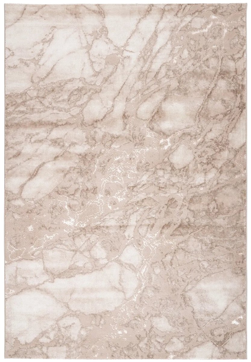 Dutch XXL Modern Vloerkleed | Tapijt | Marmaris | Marmer | Beige | 80x150 cm