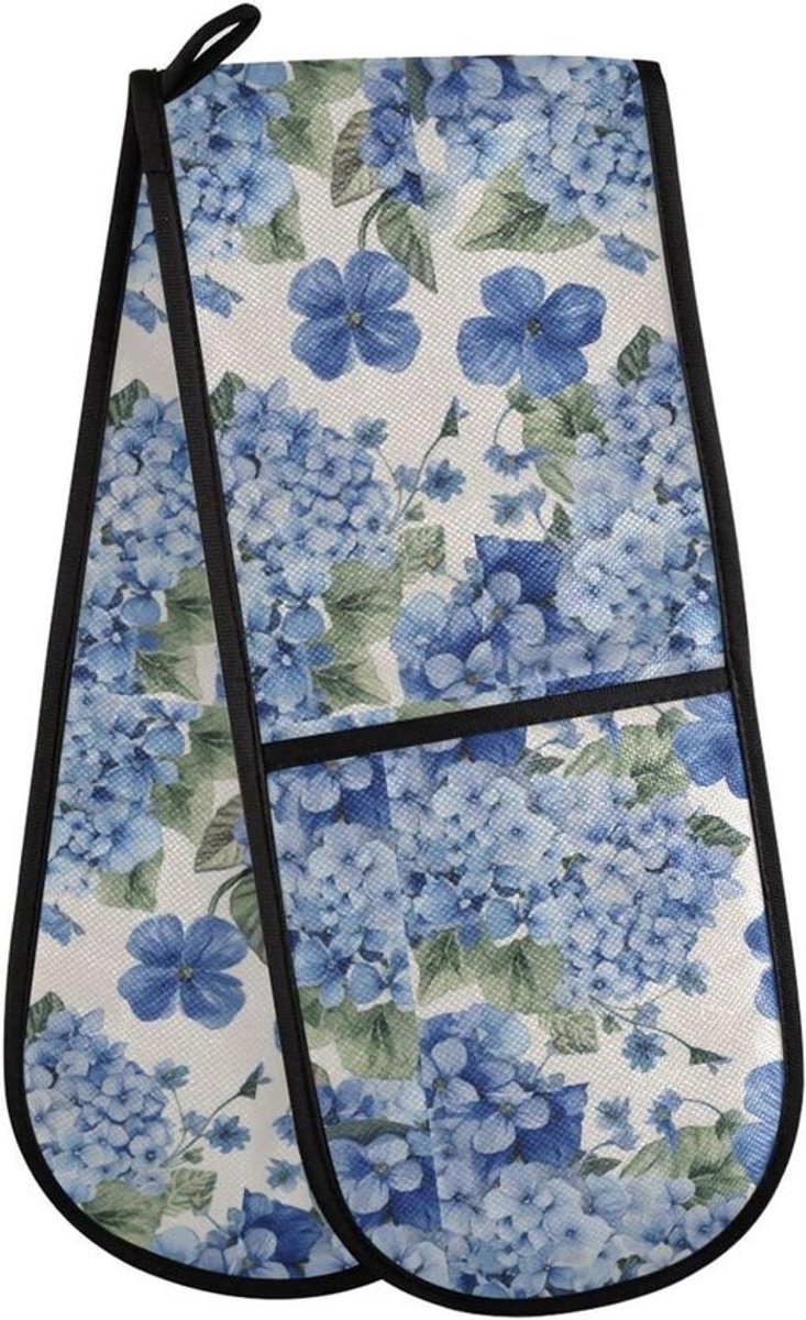 Dubbele Ovenwanten - Ovenhandschoenen Pannenlappen - Veilig Bakken - Extra Lange Bescherming - 35 x 7 inch
