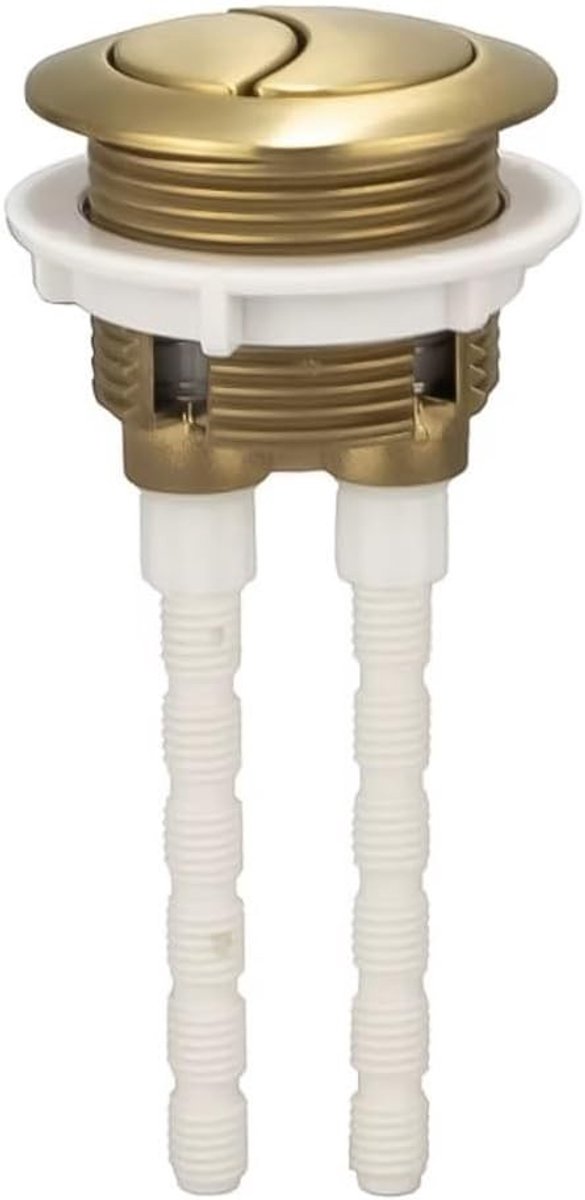 38mm Brushed Gold Toilet Flush Knop voor Toiletreservoir, Accessoires voor Badkamer en Toiletten, Eenvoudige Installatie en Modern Design