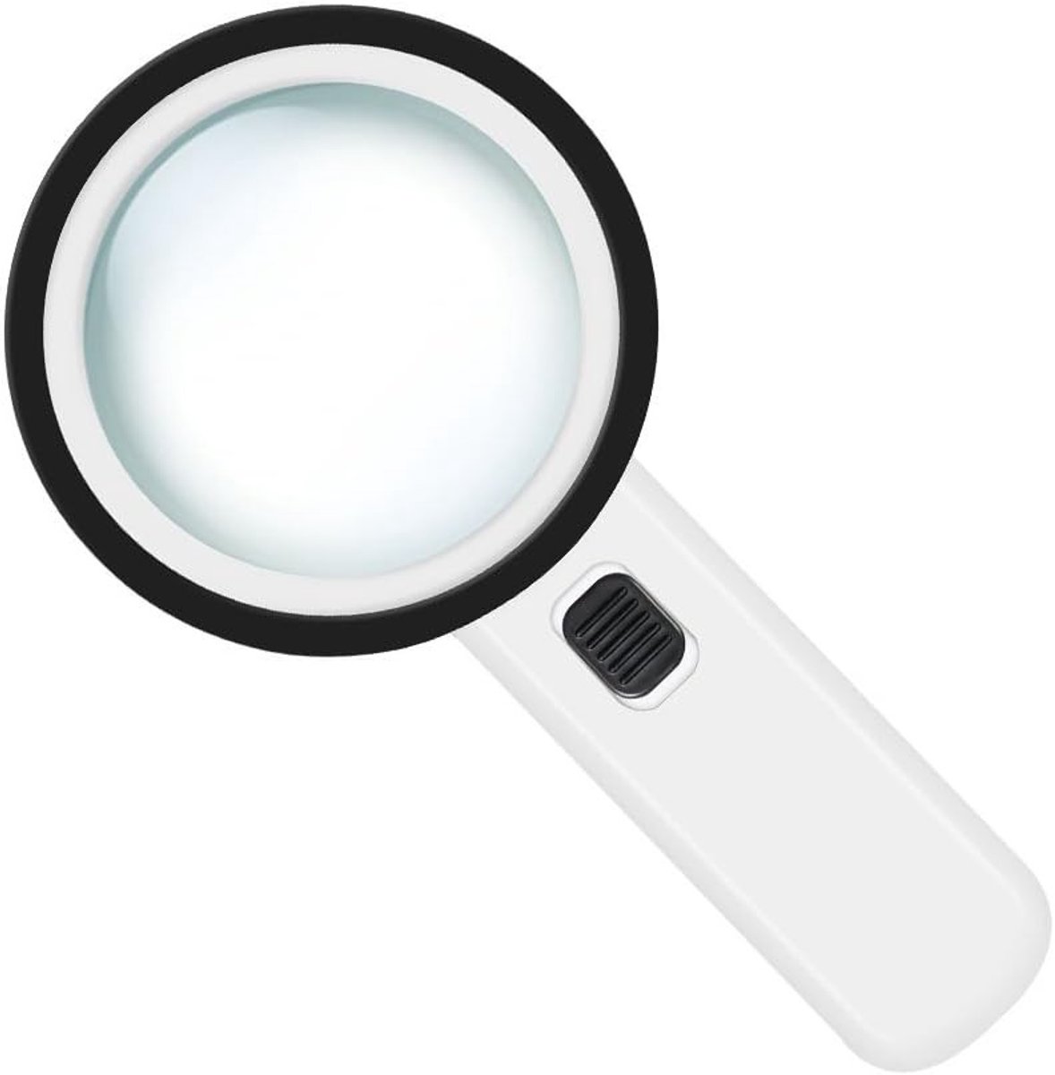 Handheld Vergrootglas met 18 LED Verlichting en 3 Modi voor Senioren, Lezen, Munten en Postzegels