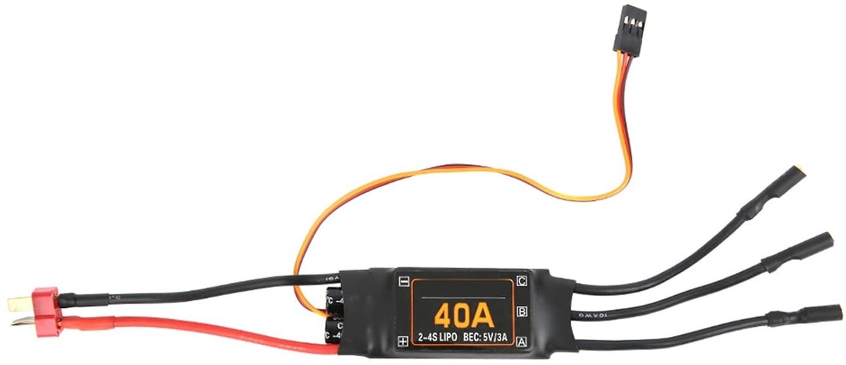 40A Brushless ESC voor RC Drones en Helicopters - Elektronische Regelaar, Dual Mode, FPV Onderdelen